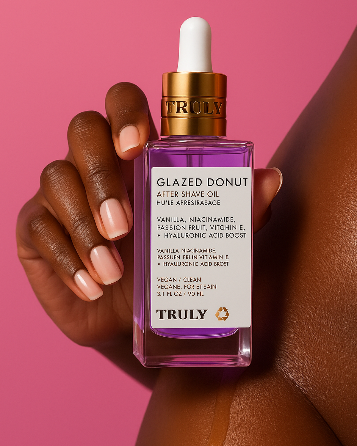 Viral Glazed Donut Aceite Post-Afeitado para Irritación y Manchas